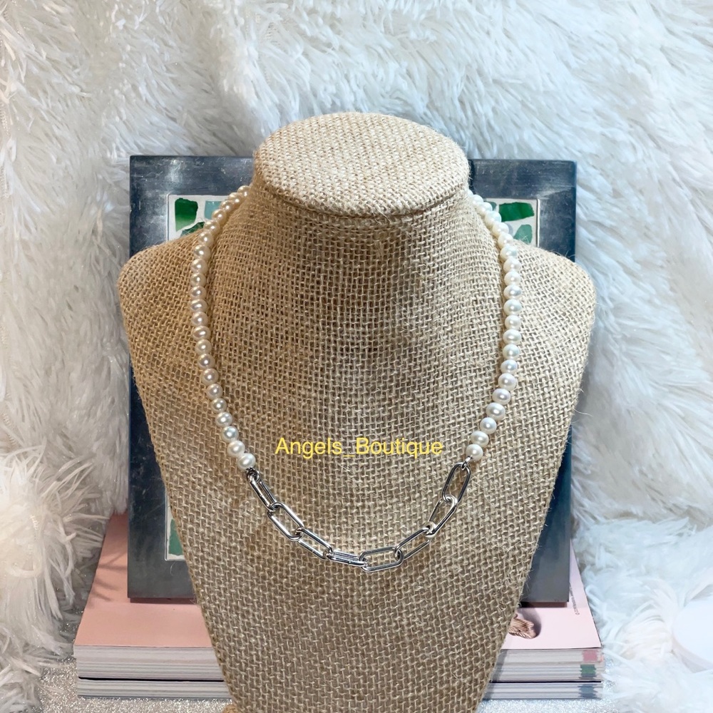 New Authentic Pandora ME Freshwater Cultured Pearl Necklace